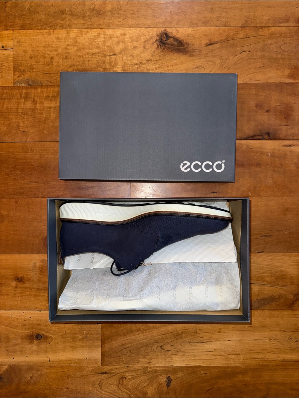Ecco ST.1 Hybrid Men's Summer Perforated Oxford Shoes -  EU 47 (US 13/13.5)